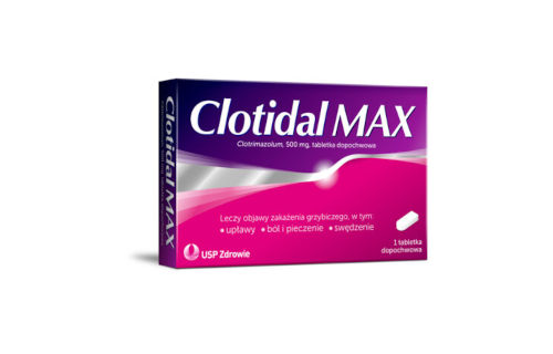 Clotidal MAX, Tabletki dopochwowe