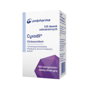 Cyxodil, Aerozol inhalacyjny, roztwór (160 mcg)