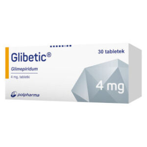 Glibetic 4 mg, Tabletki