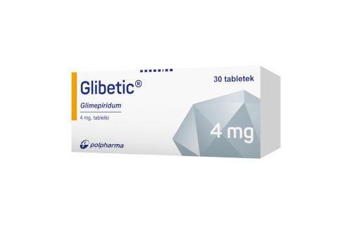 Glibetic 4 mg, Tabletki