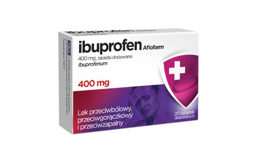 Ibuprofen Aflofarm, Tabletki drażowane (400 mg)