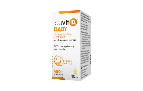 Ibuvit D3 Kids, Krople doustne, roztwór