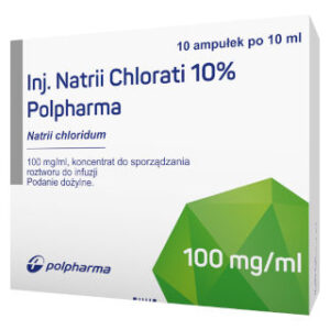 Inj. Natrii chlorati 10% Polpharma, Koncentrat