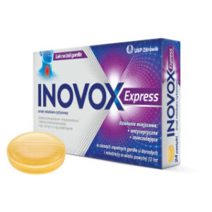 Inovox Express smak miodowo-cytrynowy, Pastylki twarde