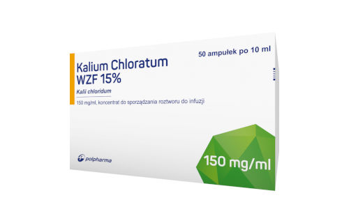 Kalium chloratum WZF 15%, Koncentrat