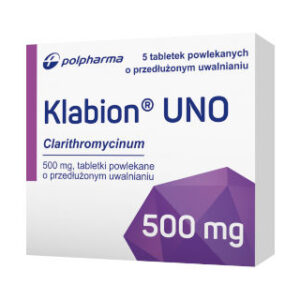 Klabion UNO, Tabletki powlekane