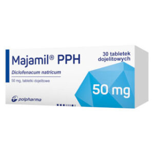 Majamil PPH, Tabletki dojelitowe (50 mg)