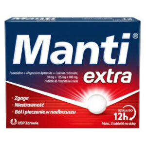 Manti Extra, Tabletki do rozgryzania i żucia