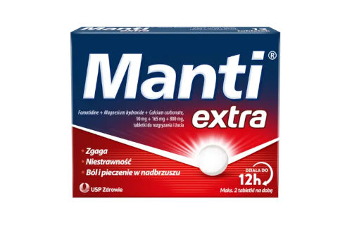Manti Extra, Tabletki do rozgryzania i żucia