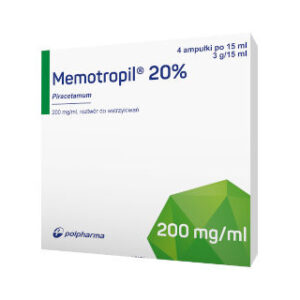 Memotropil 20%, Roztwór (3 g-15 ml)