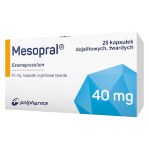 Mesopral, Kapsułki twarde (40 mg)