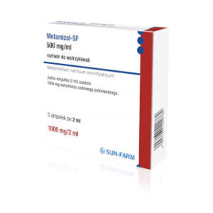 Metamizol-SF, Roztwór do wstrzykiwań