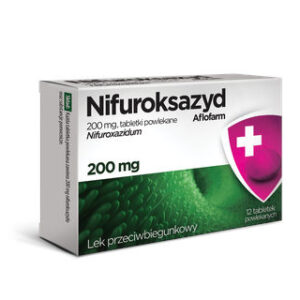 Nifuroksazyd Aflofarm, Tabletki powlekane (200 mg)