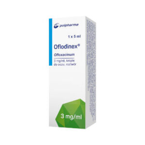 Oflodinex, Krople do oczu, roztwór