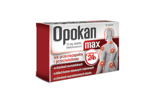 Opokan max, Tabletki