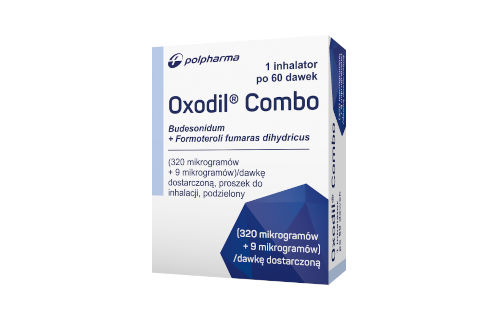 Oxodil Combo, Proszek do inhalacji (320 mcg + 9 mcg)