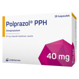Polprazol PPH, Kapsułki dojelitowe, twarde
