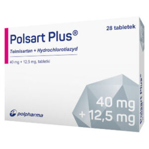 Polsart Plus, Tabletki (40 mg + 12,5 mg)