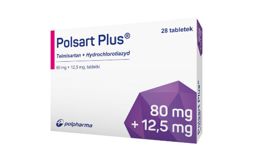 Polsart Plus, Tabletki (80 mg + 12,5 mg)