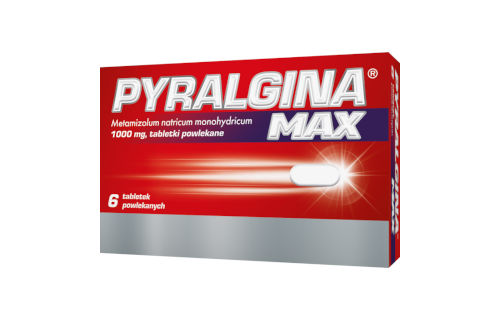 Pyralgina MAX, Tabletki powlekane