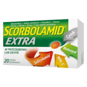 Scorbolamid EXTRA, Tabletki powlekane.png