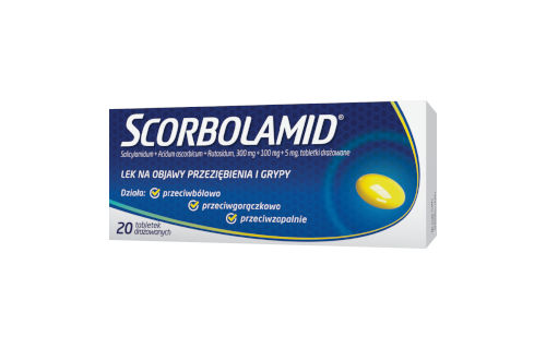 Scorbolamid, Tabletki drażowane