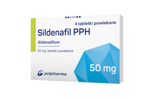 Sildenafil PPH, Tabletki powlekane (50 mg)