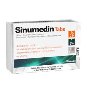 Sinumedin Tabs, Tabletki powlekane