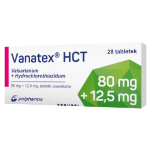 Vanatex, Tabletki powlekane (80 mg)