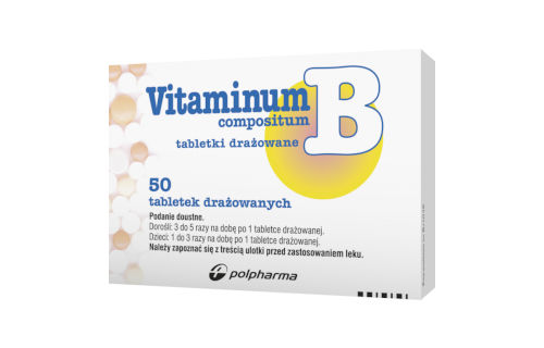 Vitaminum B compositum, Tabletki drażowane