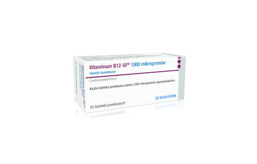 Vitaminum B12-SF, Tabletki powlekane