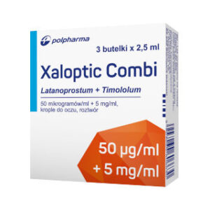 Xaloptic Combi, Krople do oczu, roztwór