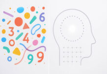 ADHD w liczbach, grafika symbolizująca chaos i ład