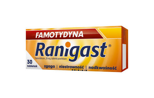 famotydyna ranigast tabletki