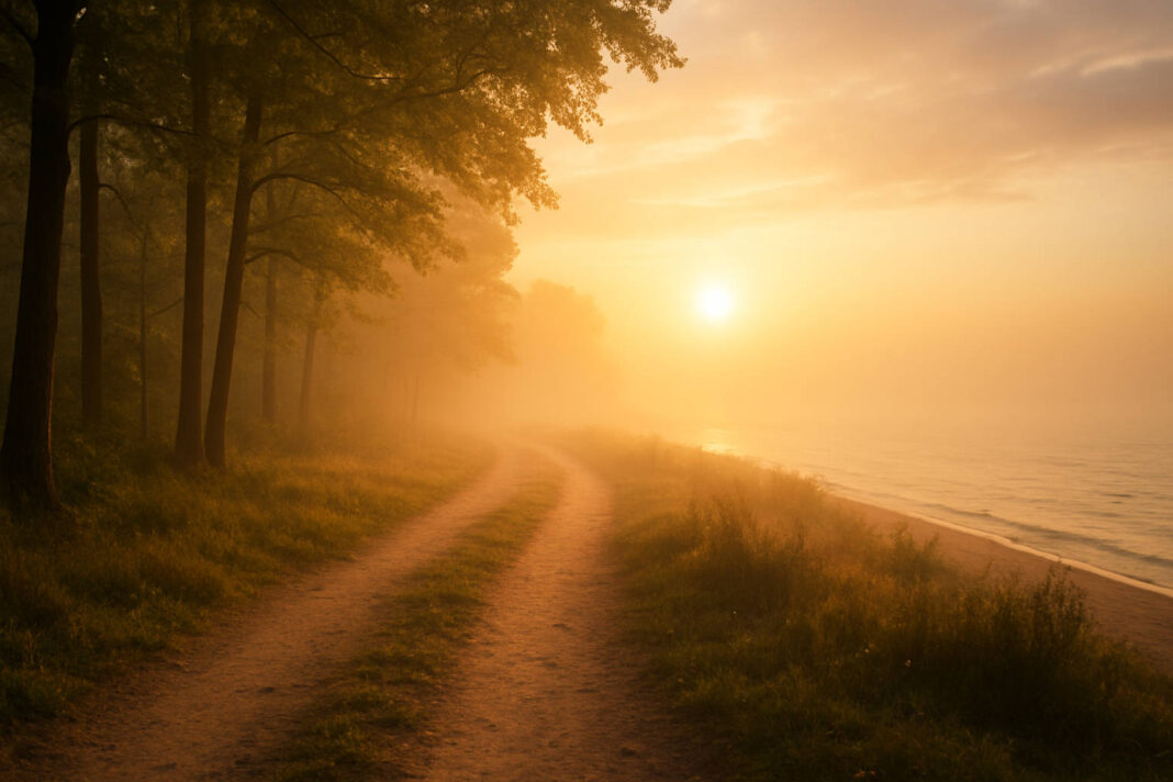 Wizualizacja ładu podczas spaceru w kontekście terapii EMDR