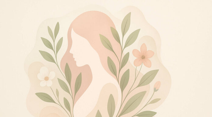 Ilustracja harmonii kobiecego ciała w kontekście bakteryjnego zapalenia pochwy