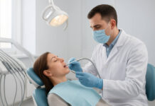 Leczenie kanałowe zęba – etapy i skuteczność zabiegu Kobieta u dentysty, leczenie kanałowe