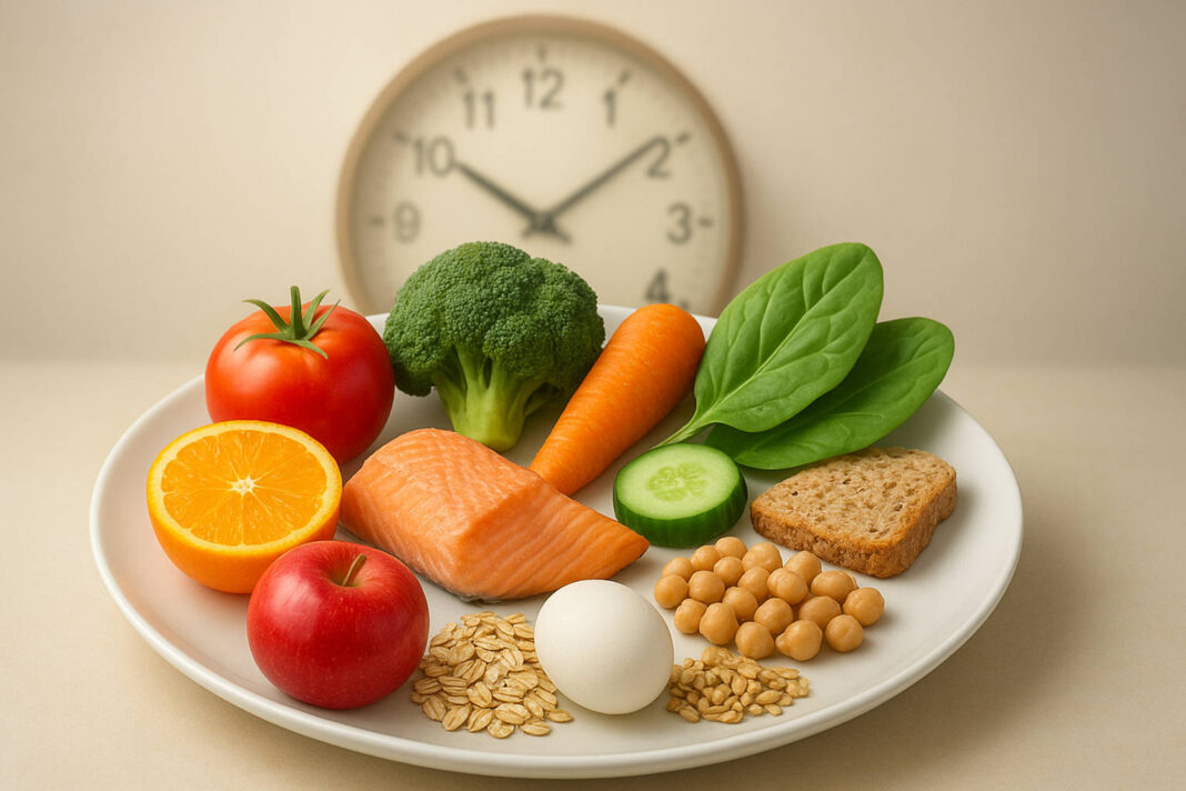 Produkty polecane w diecie 5:2, Mosleya i zegar w tle