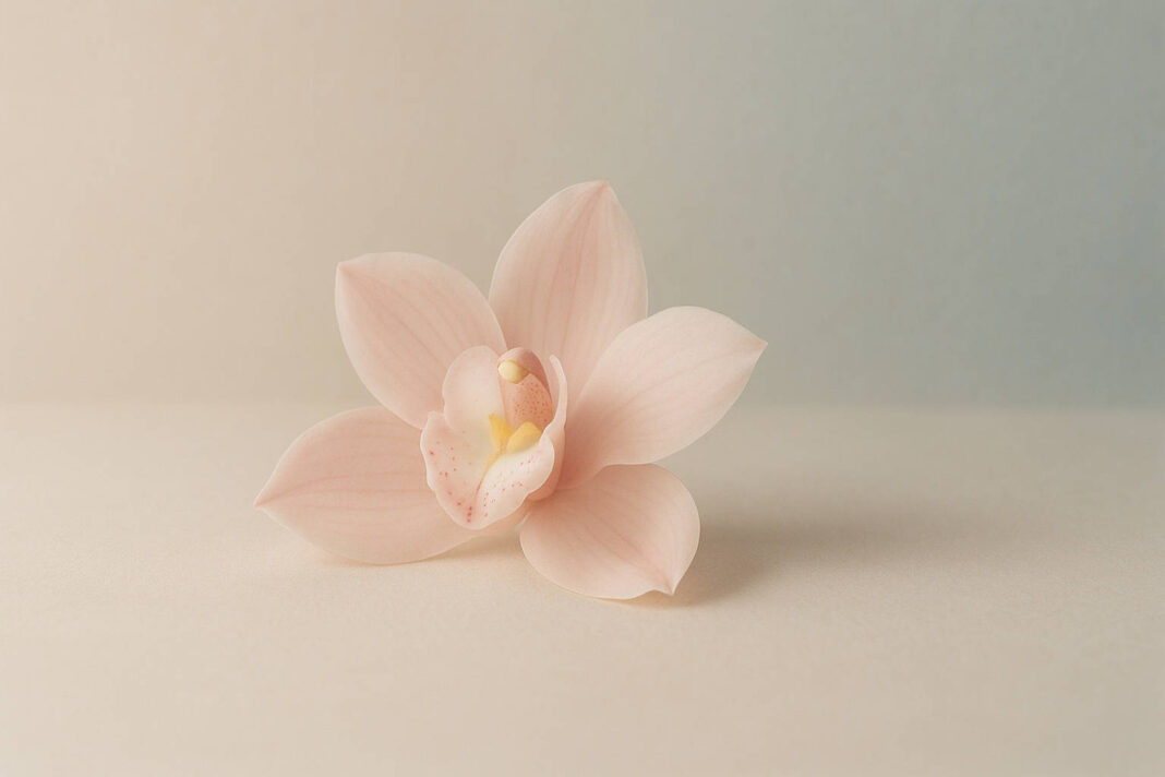 Kwiat symbolizujący delikatną równowagę kobiecej intymności w charakterze grzybicy pochwy