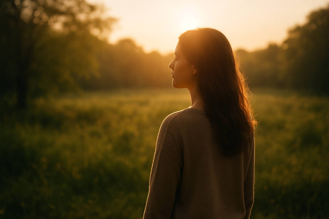 Kobieta w świetle słonca, nurt humanistyczny w psychoterapii