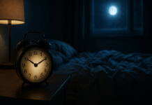 3 godzina na zegarze i bezsenna noc