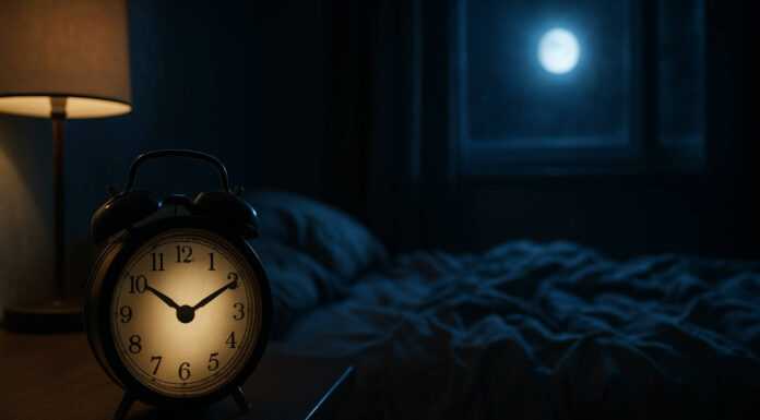 3 godzina na zegarze i bezsenna noc