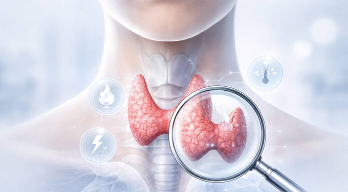 Zbliżenie pod lupą na tarczycę w kontekście hormonu tyroksyny