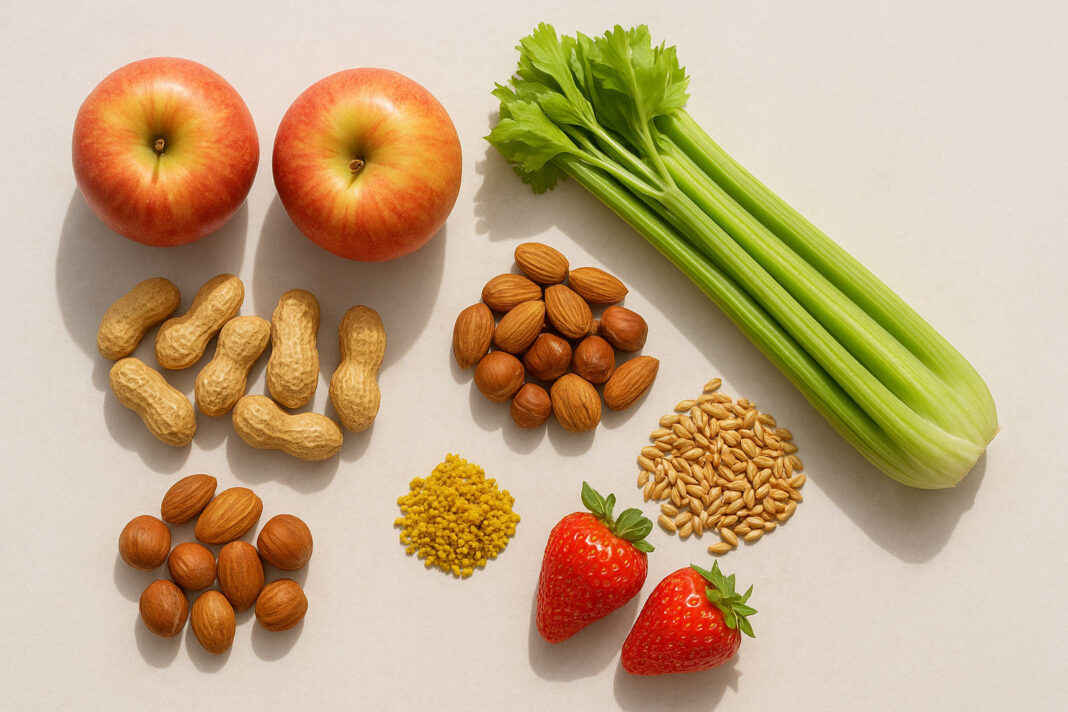 Produkty występujące w alergiach krzyżowych