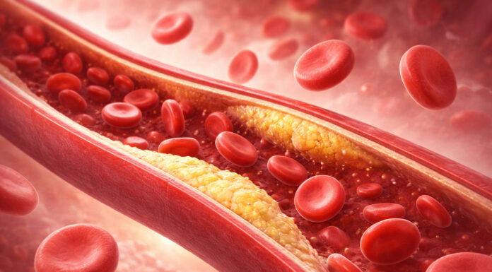 Cholesterol LDL, dlaczego nazywany jest złym? Ilustracja żył zatkanych przez "zły" cholesterol LDL