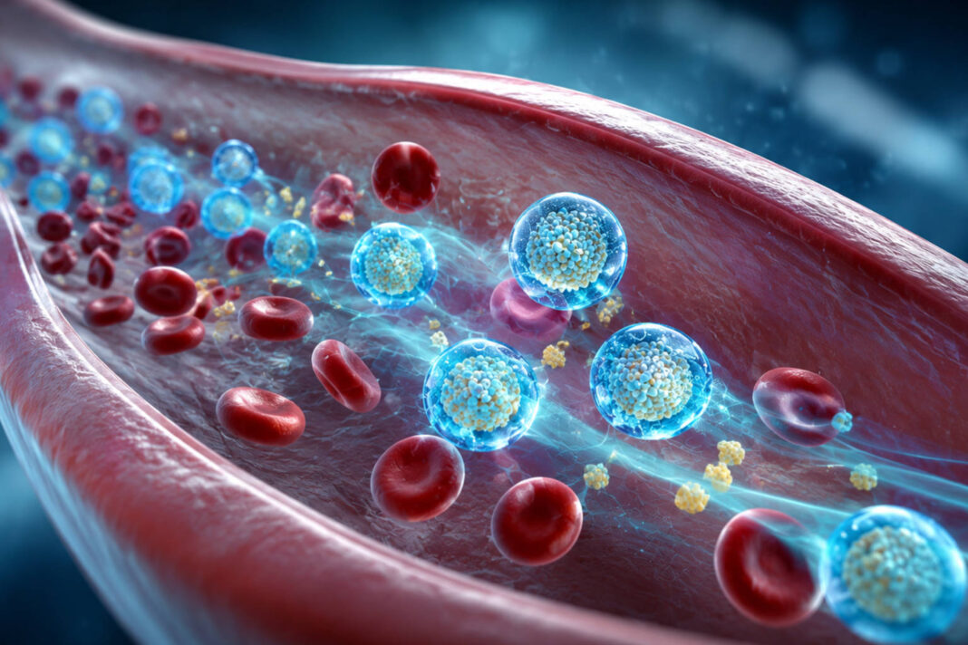 Wizualizacja cholesterolu HDL we krwi