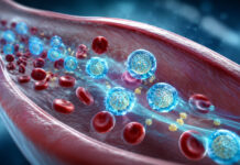 Wizualizacja cholesterolu HDL we krwi